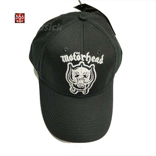 MOTORHEAD 官方原版 Warpig Logo 刺绣 (弯沿棒球帽)